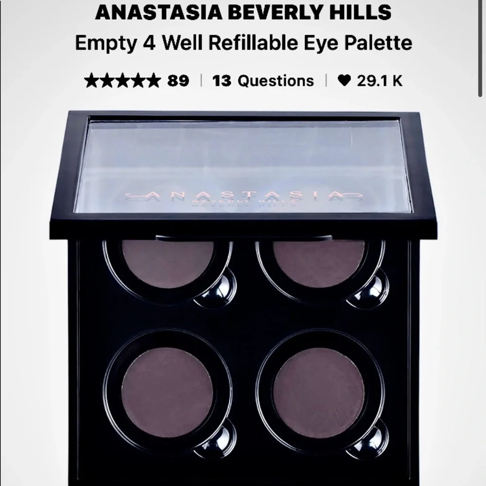 Anastasia Beverly Hills‎ 5 for $18 refillable palettes